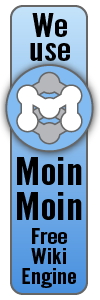 We use MoinMoin - Free Wiki Engine We use MoinMoin - Free Wiki Engine